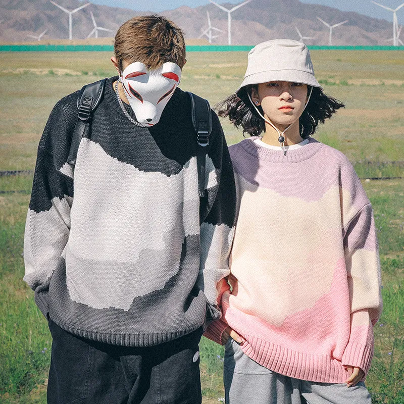 2021 NEW CASUAL COUPLE PULLOVER SWEATER UB3438