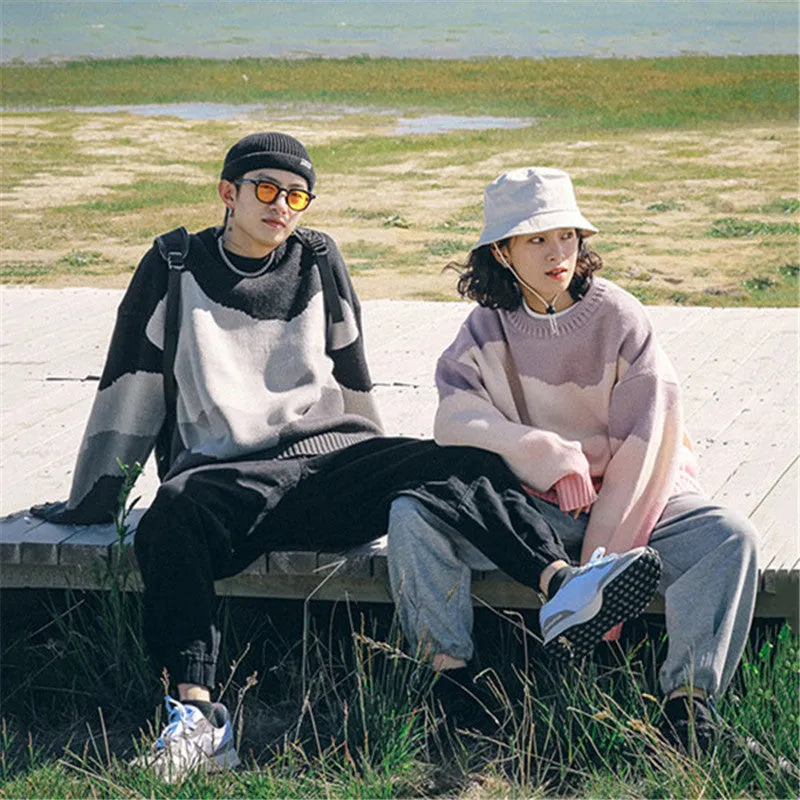 2021 NEW CASUAL COUPLE PULLOVER SWEATER UB3438