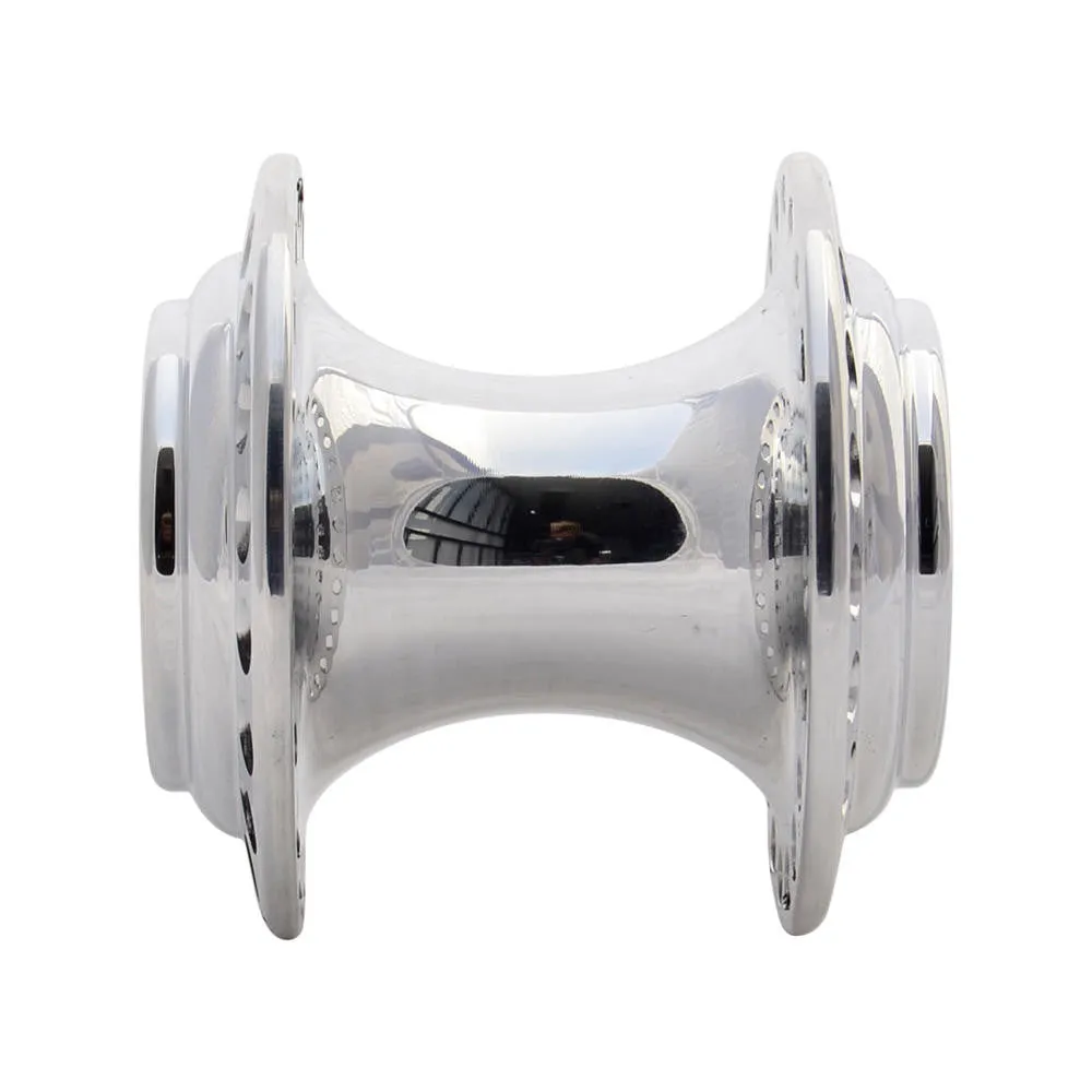 40 Spoke Chopper Spool Hub - Polished Aluminum