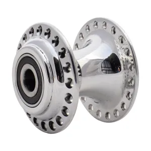 40 Spoke Chopper Spool Hub - Polished Aluminum