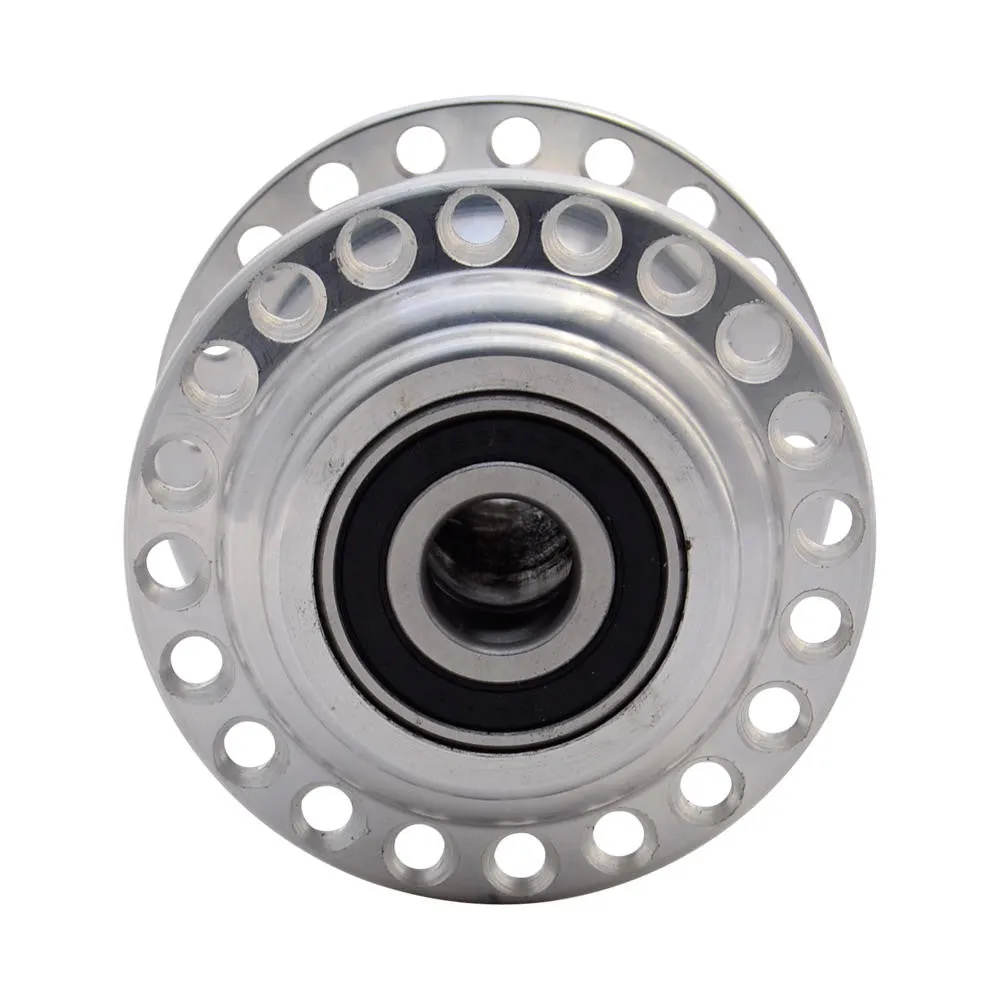 40 Spoke Chopper Spool Hub - Polished Aluminum