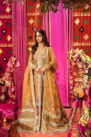 4A SUCHA GOTA - KAYSERI | Crimson X Saira Shakira Wedding Collection '22 | Unstitched Embroidered Velvet Suits