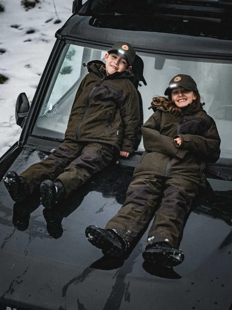 50% OFF SEELAND Avail Junior Jacket - Kids - Pine Green Melange