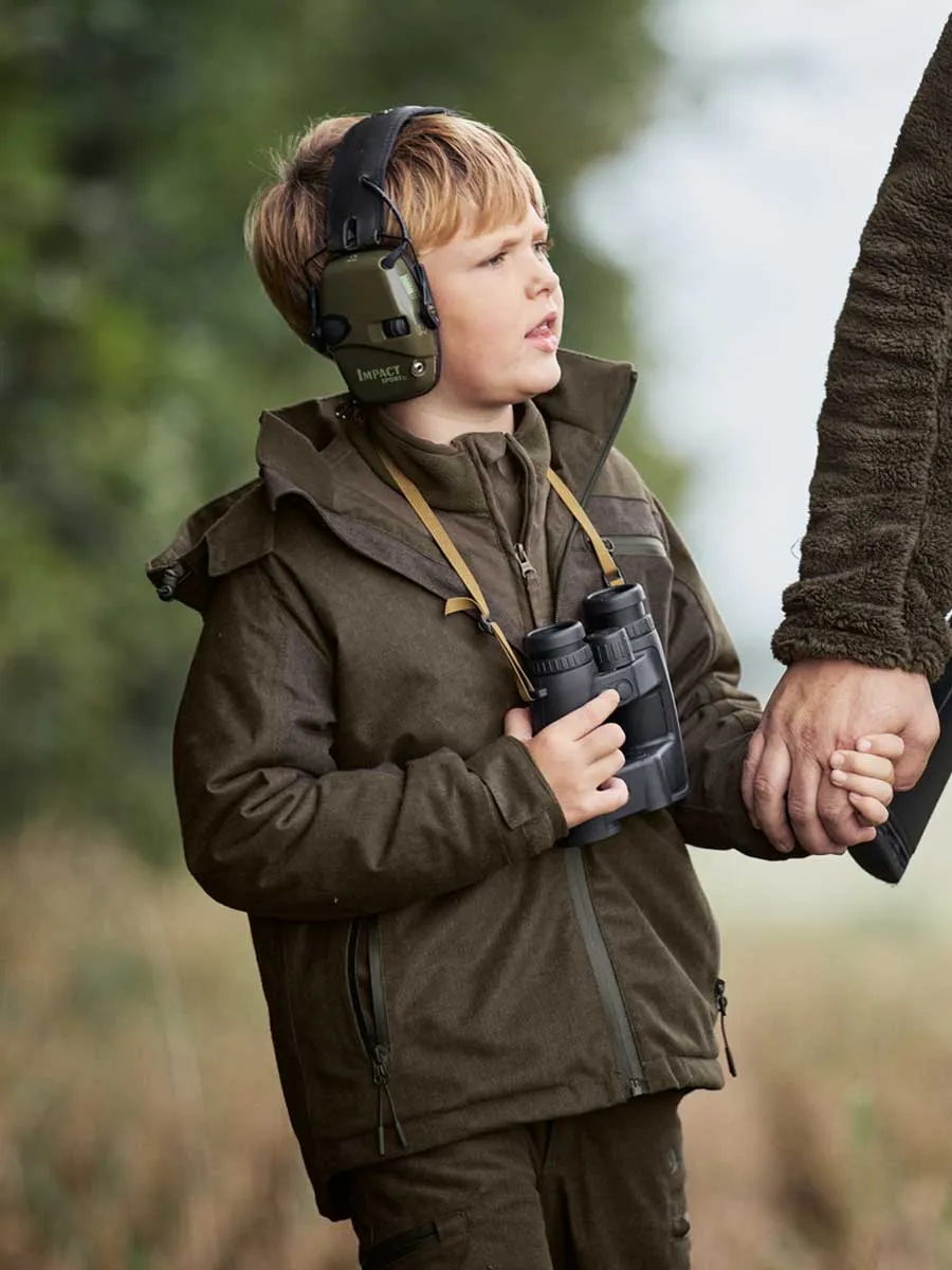 50% OFF SEELAND Avail Junior Jacket - Kids - Pine Green Melange