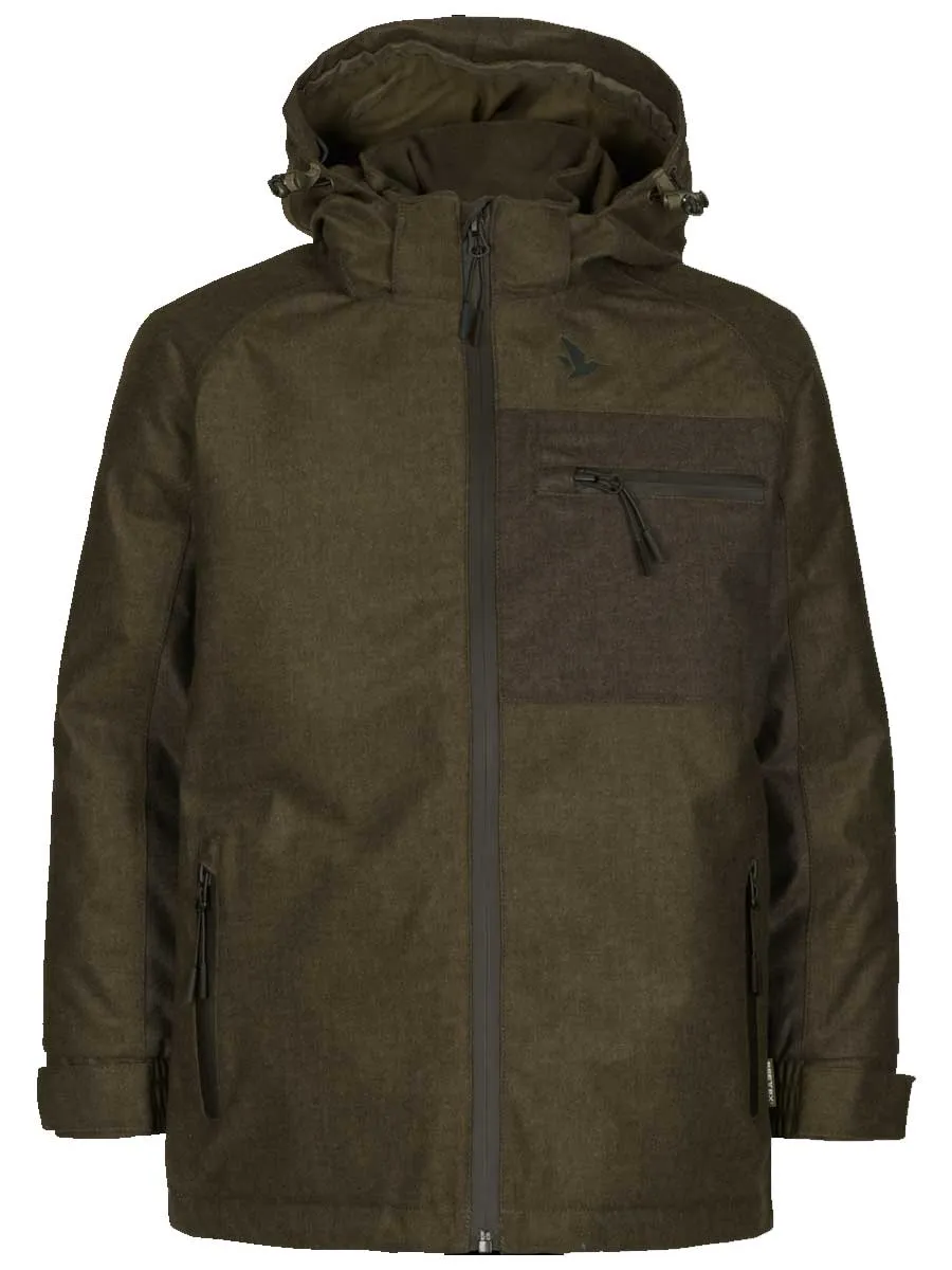 50% OFF SEELAND Avail Junior Jacket - Kids - Pine Green Melange