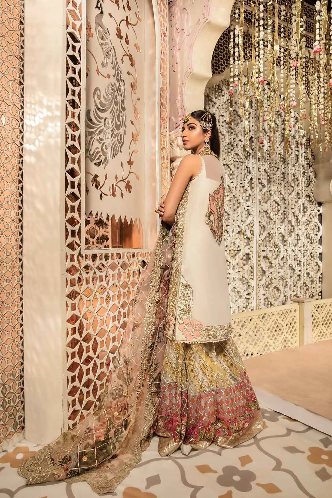 5A A CUTWORK AFFAIR - IVORY | Crimson X Saira Shakira Wedding Collection '22 | Unstitched Embroidered Velvet Suits