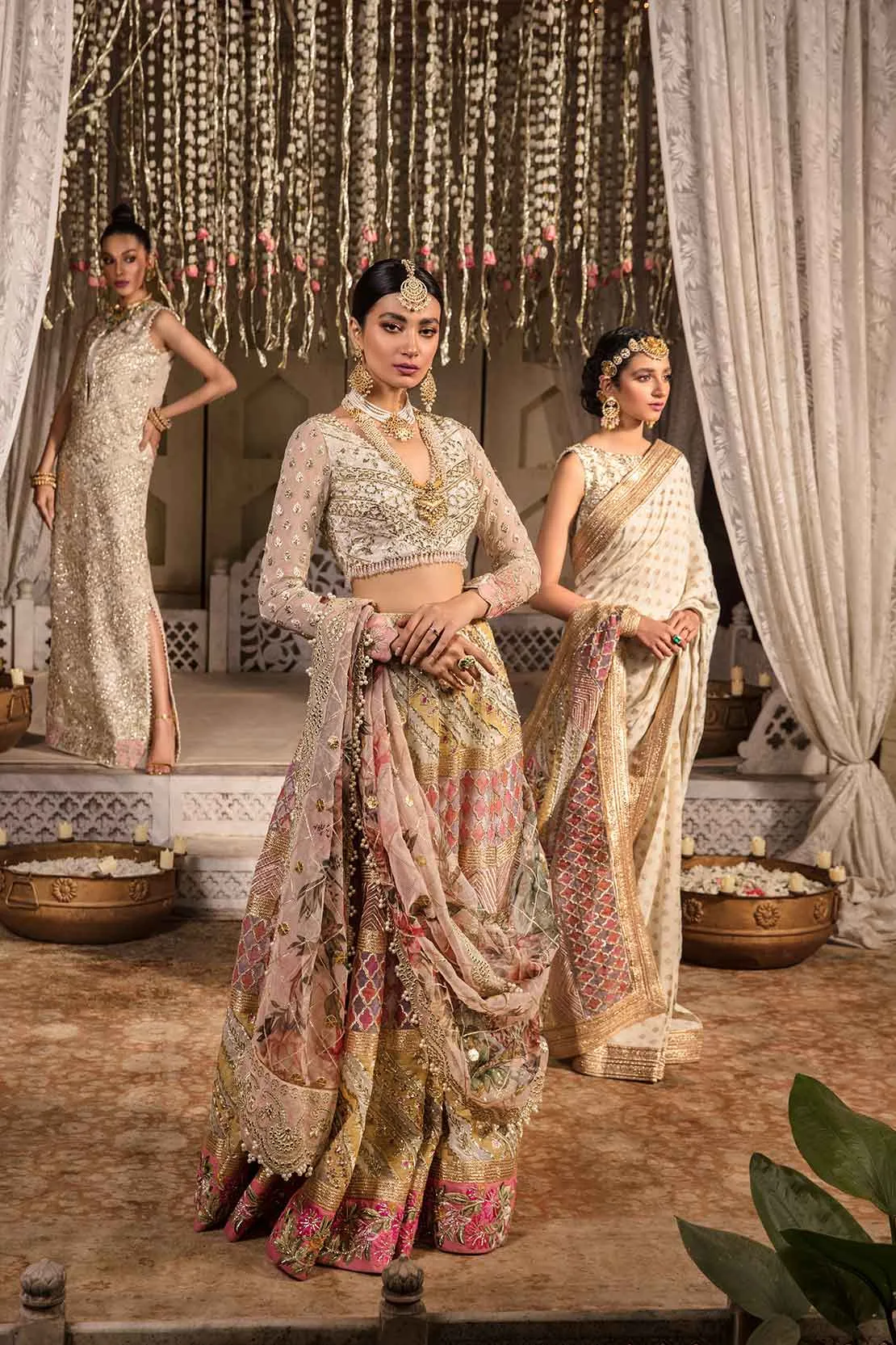 5A A CUTWORK AFFAIR - IVORY | Crimson X Saira Shakira Wedding Collection '22 | Unstitched Embroidered Velvet Suits