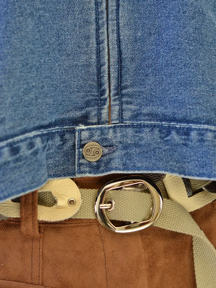 69 Poet Jacket, Medium Blue