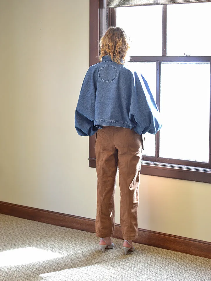 69 Poet Jacket, Medium Blue