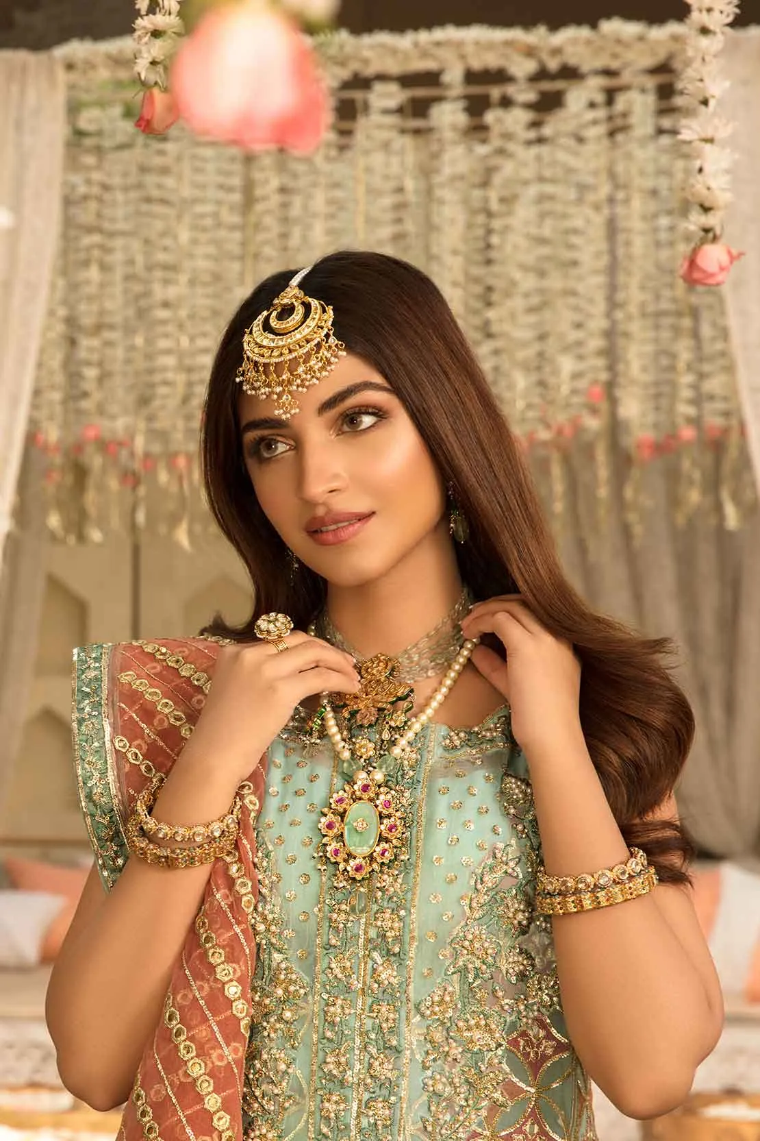 6A ARTISANAL STORIES - MAYA | Crimson X Saira Shakira Wedding Collection '22 | Unstitched Embroidered Velvet Suits