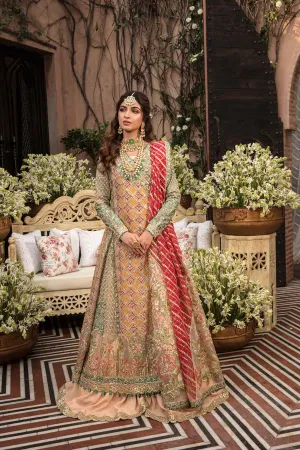 6B ARTISANAL STORIES - ROSE | Crimson X Saira Shakira Wedding Collection '22 | Unstitched Embroidered Velvet Suits