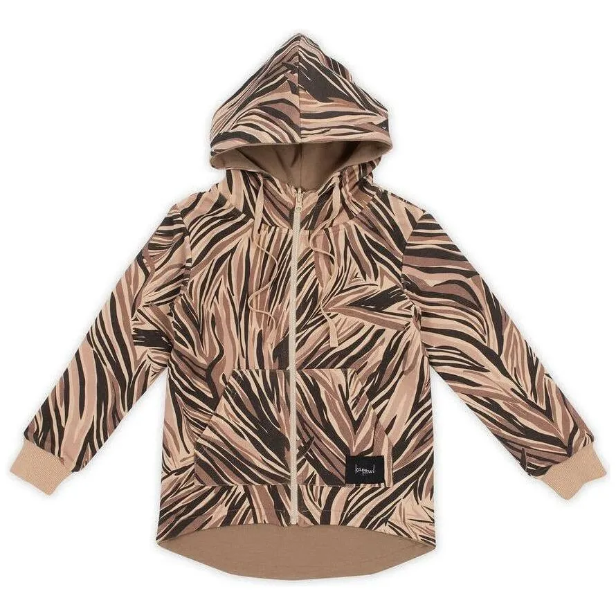 Animalistic Reversible Zip Jacket