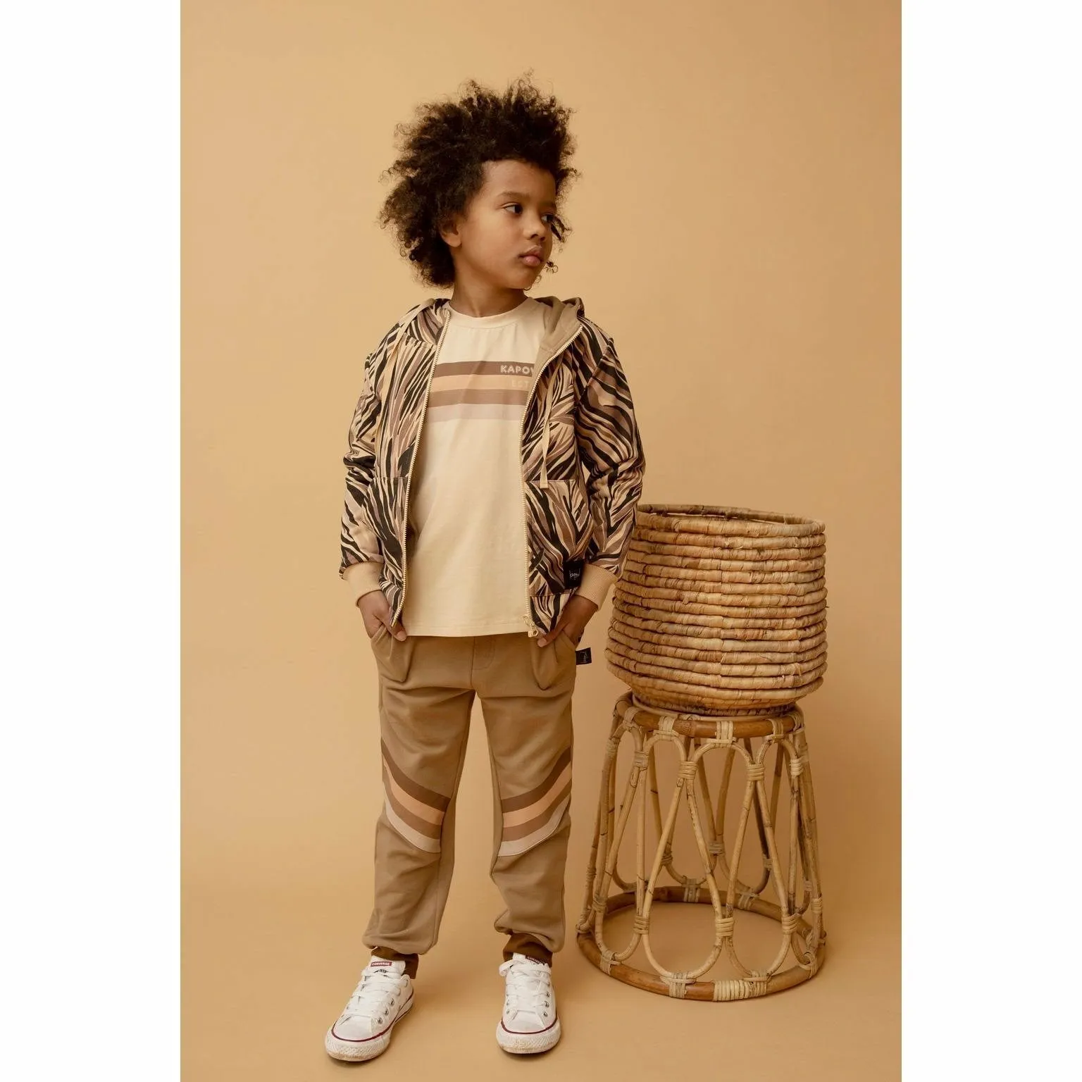 Animalistic Reversible Zip Jacket