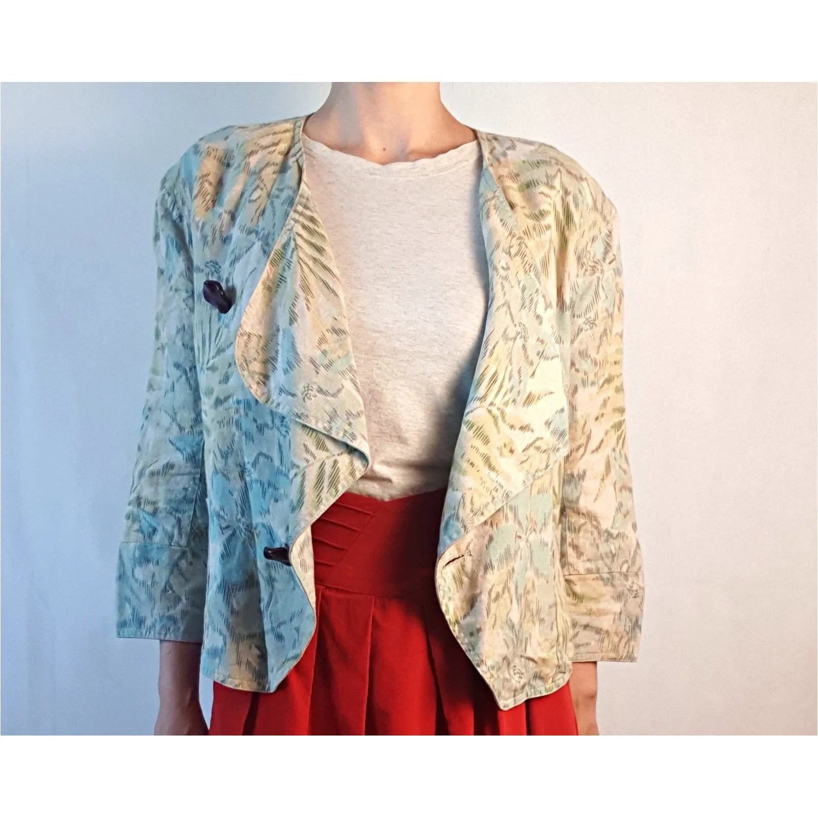 Arabella Ramsay floral print jacket size 10