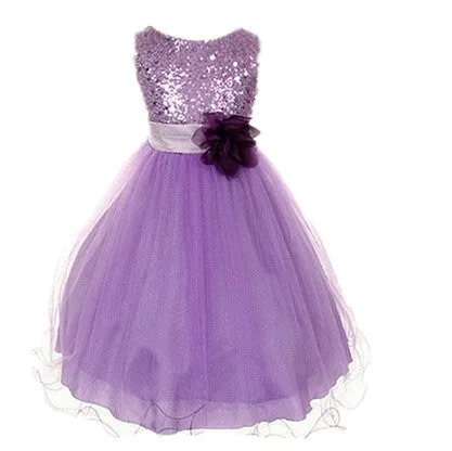 Arrival Flower Girls Dress Summer Princess Wedding Party Kids Costume Baby Girls Clothes High Quality Children Clothing