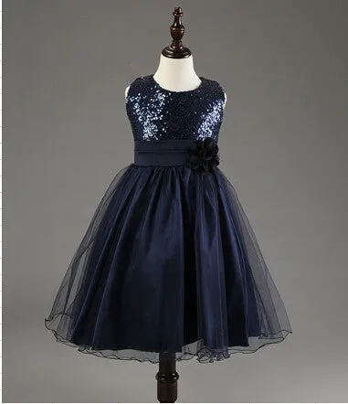 Arrival Flower Girls Dress Summer Princess Wedding Party Kids Costume Baby Girls Clothes High Quality Children Clothing