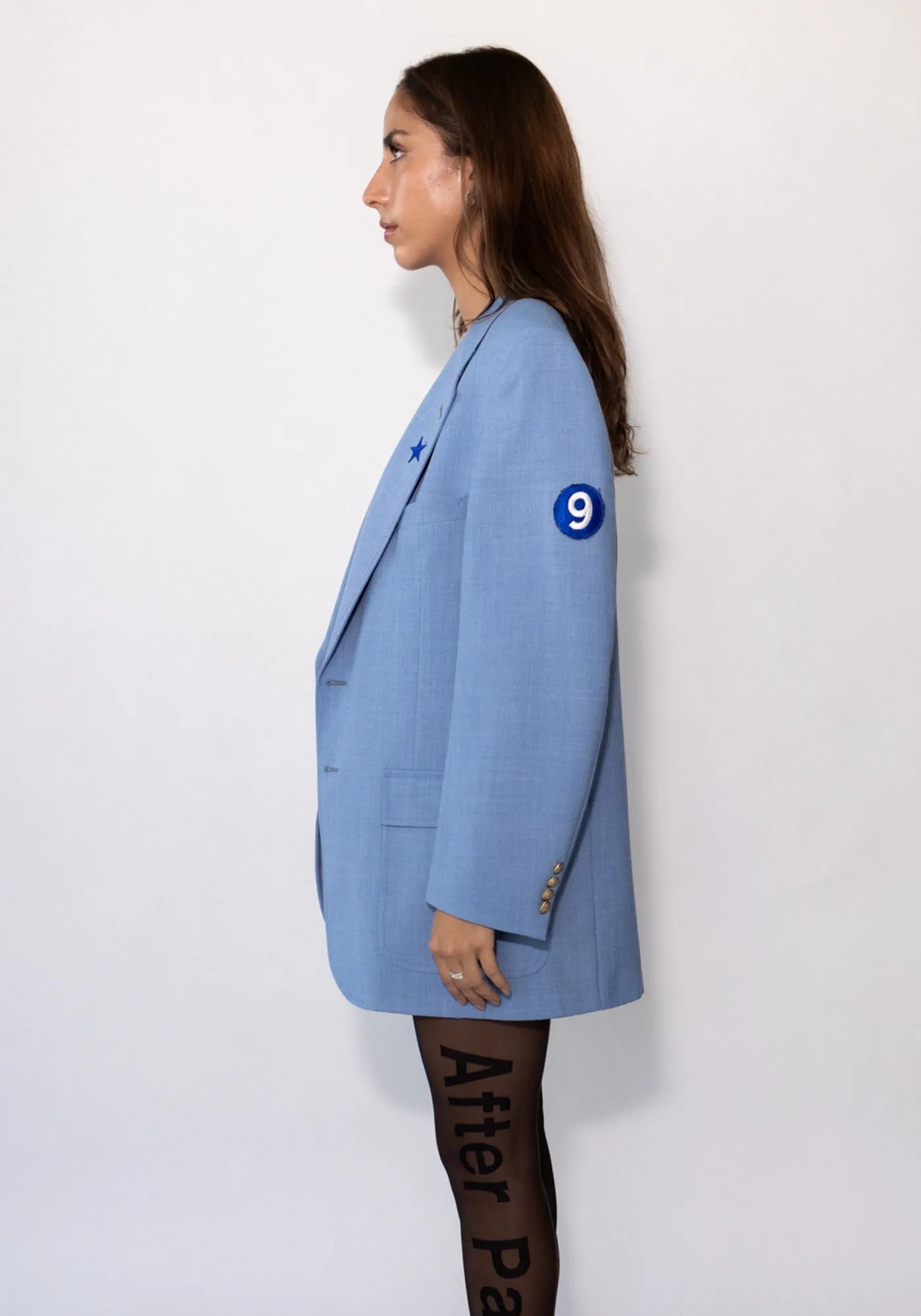 Baby Blue The Jam Blazer