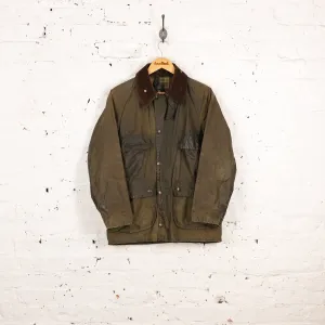Barbour Four Pocket Bedale Wax Jacket - Green - XS