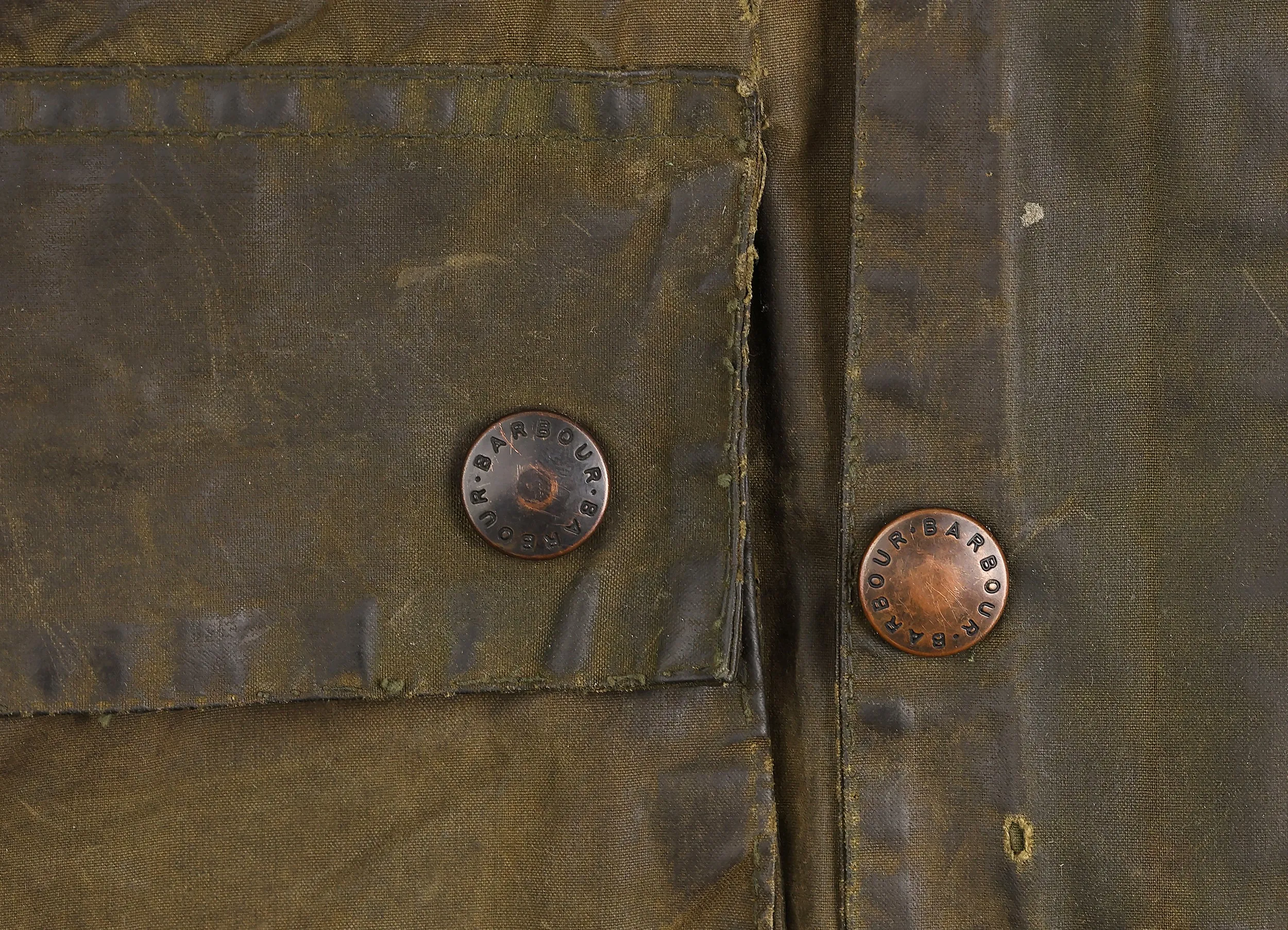 Barbour Four Pocket Bedale Wax Jacket - Green - XS