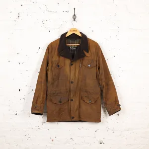 Barbour Terrier Wax Jacket - Brown - S