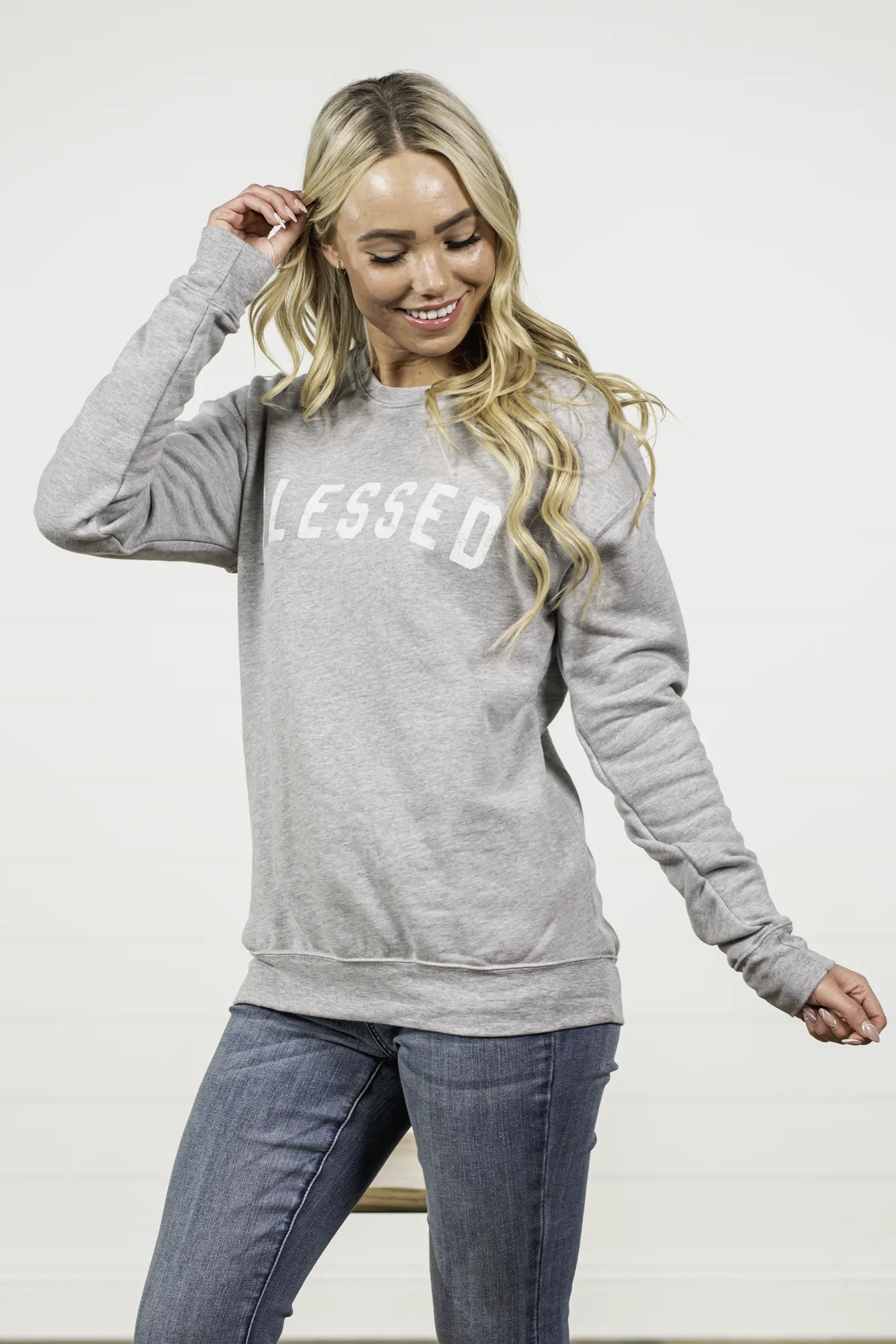 Blessed Pull Over Sweater