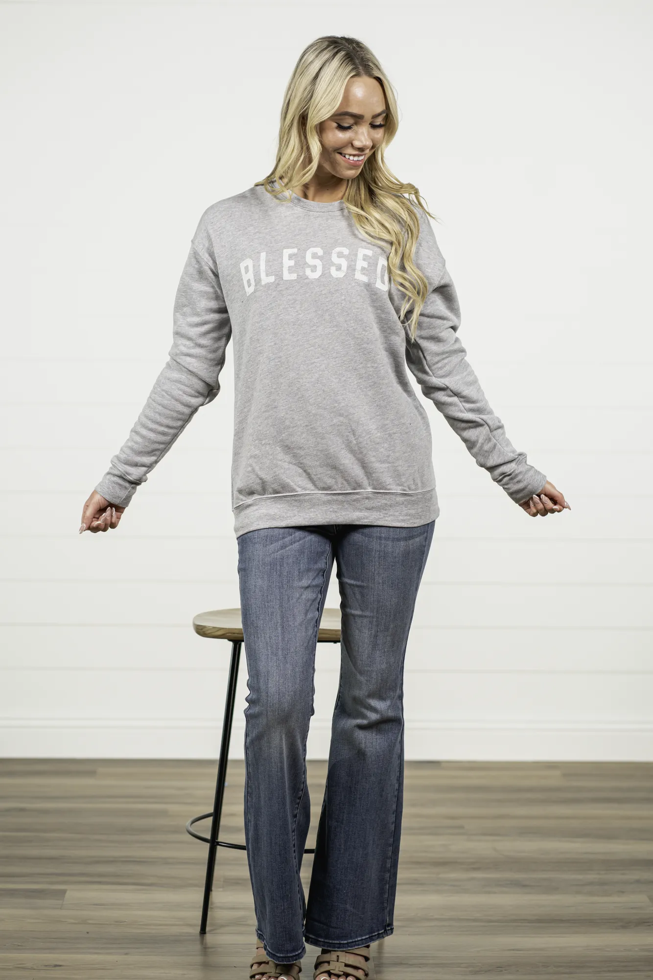 Blessed Pull Over Sweater