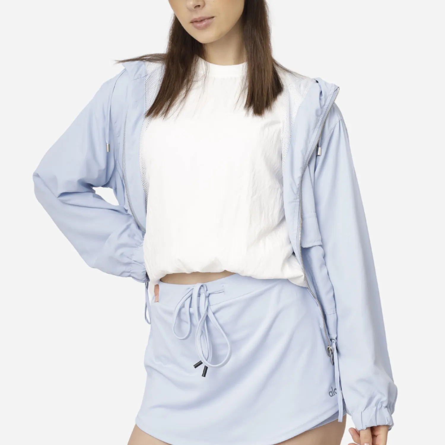 Branded Women's  Jacket Light Blue