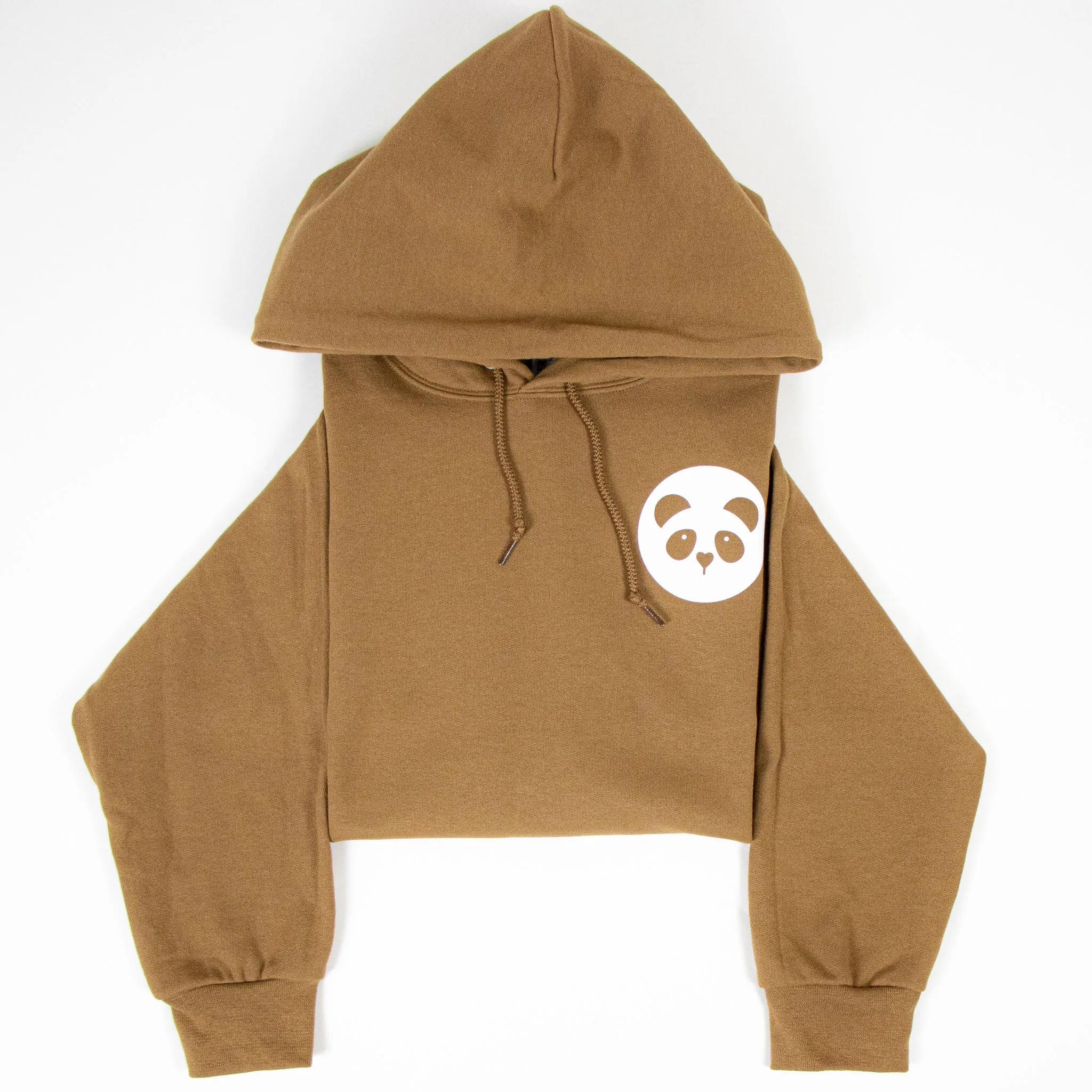 Brown Team Panda Hoodie w/ pocket