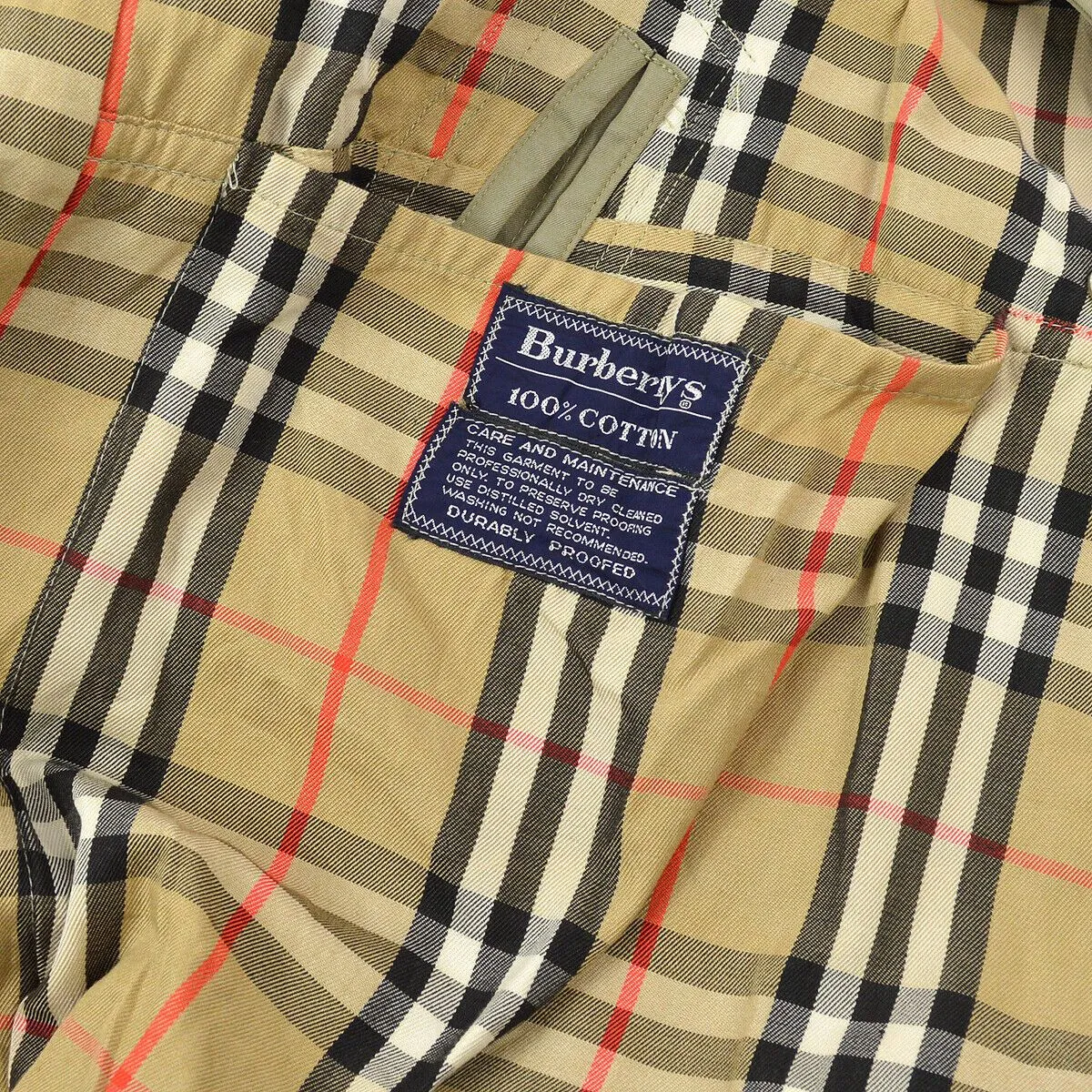 Burberry Long Sleeves Trench Coat Jacket Brown Double Breasted 02299