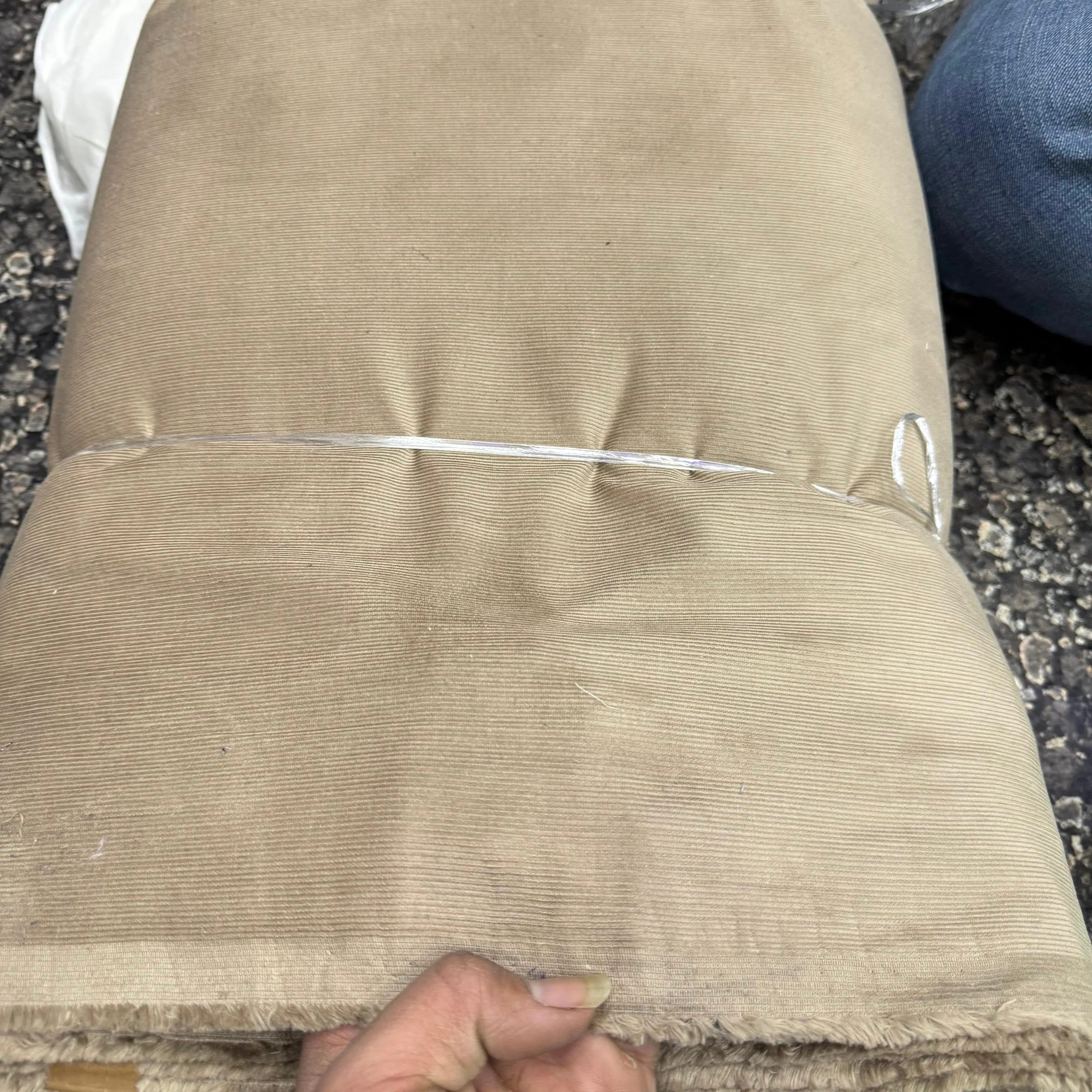 Buy Corduroy Solid Coffee 26 Wale Fabric