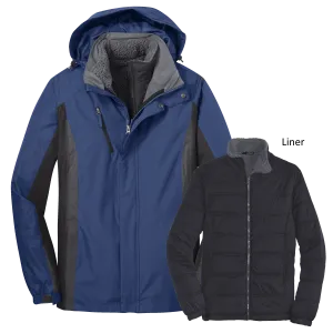 C1401M Mens Colorblock 3-in-1 Jacket