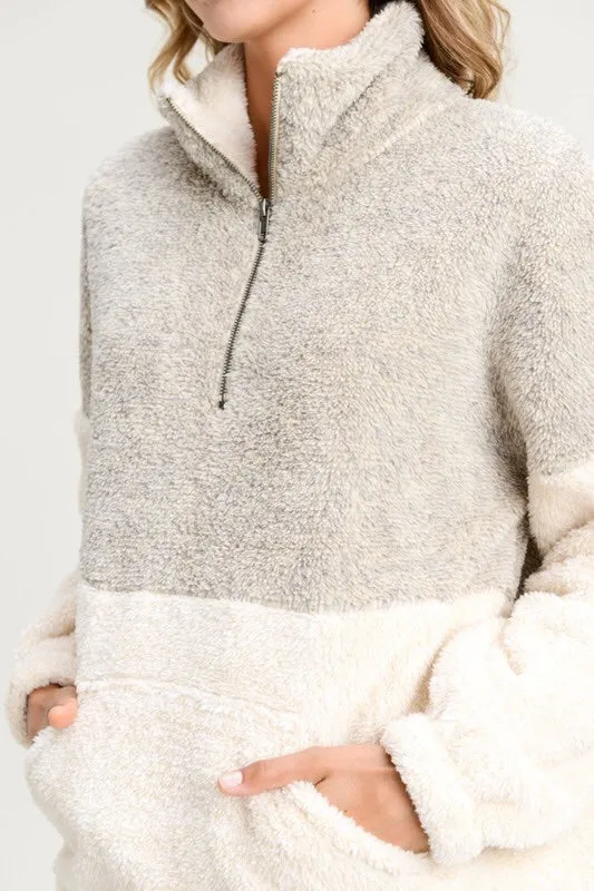 Camilla 1/4 Zip Pull-over