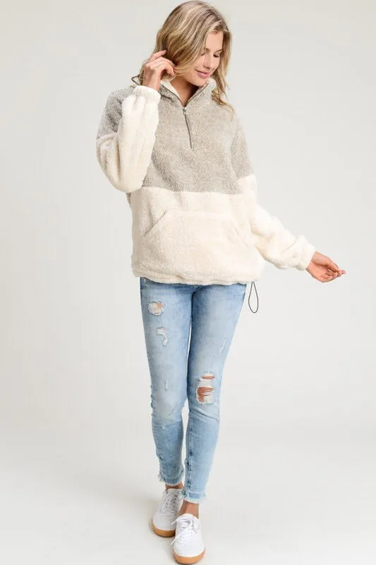 Camilla 1/4 Zip Pull-over