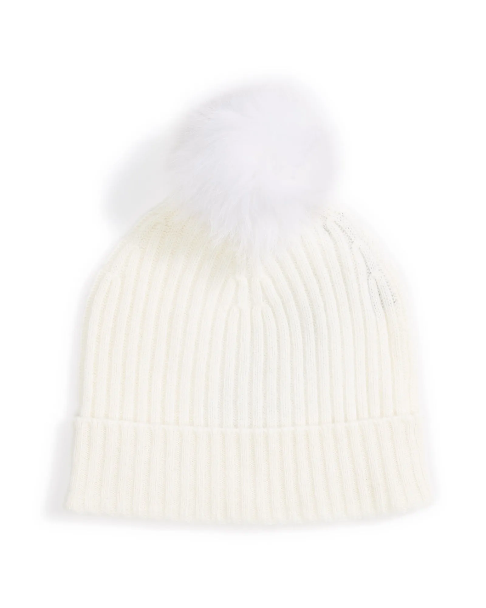 Cashmere Pom Pom Beanie