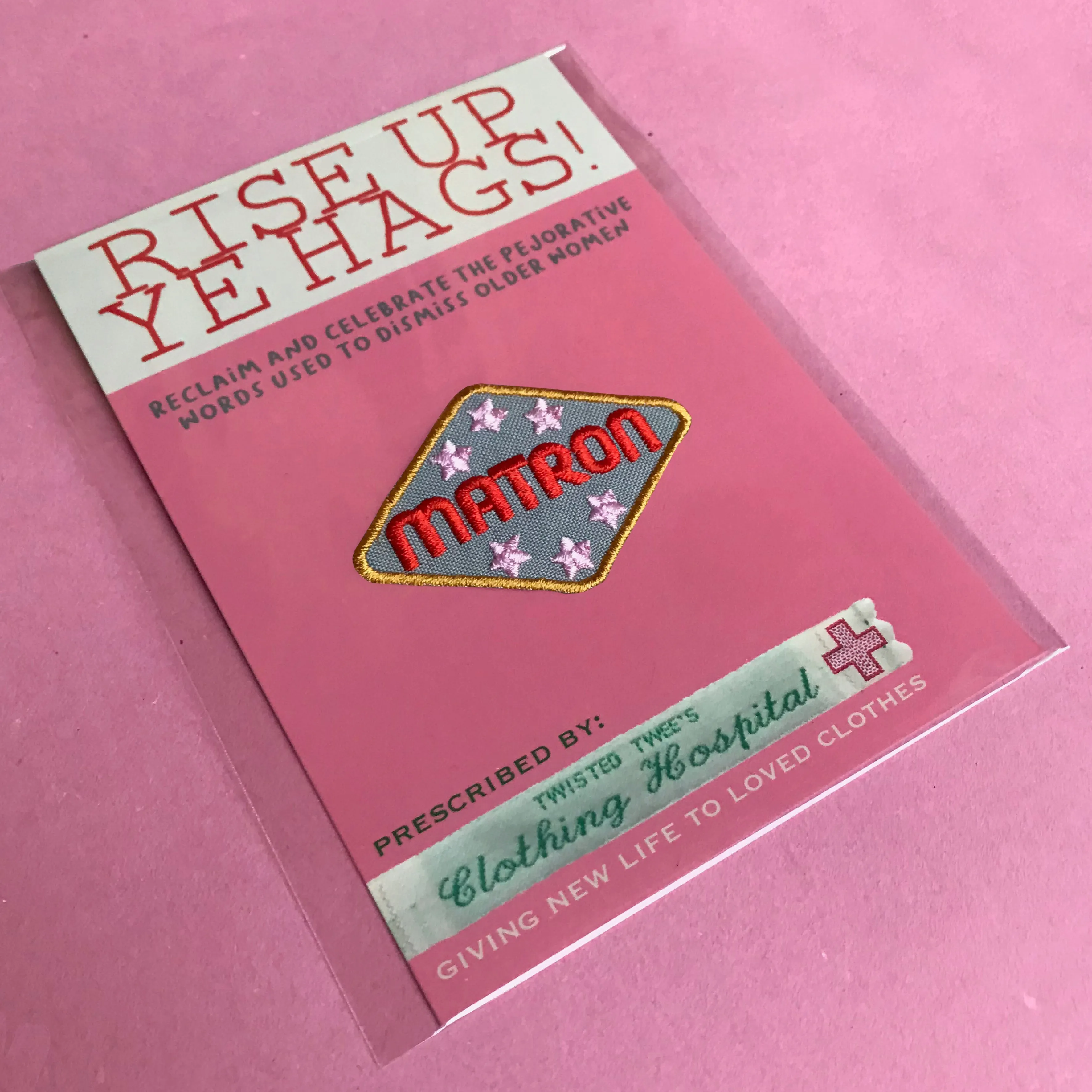 Clothes Plasters - range of embroidered patches