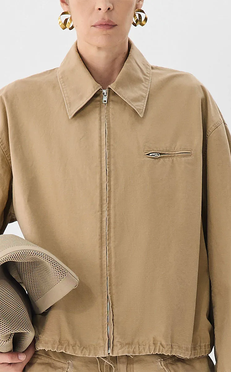 Coat / JNBY Drawstring Cotton Jacket
