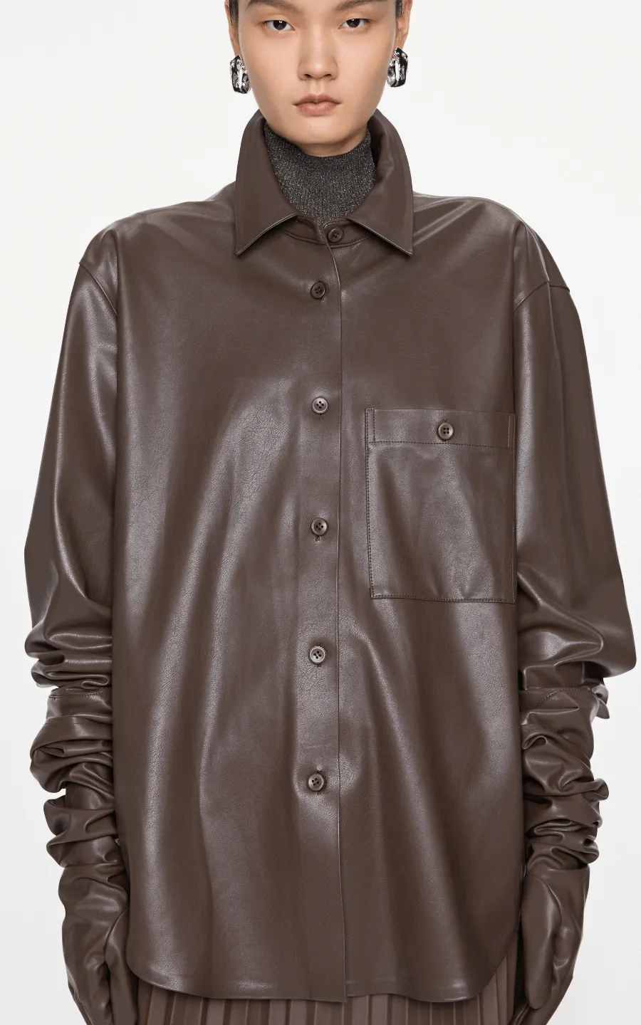 Coat / JNBY H-Type Drop Shoulder Jacket