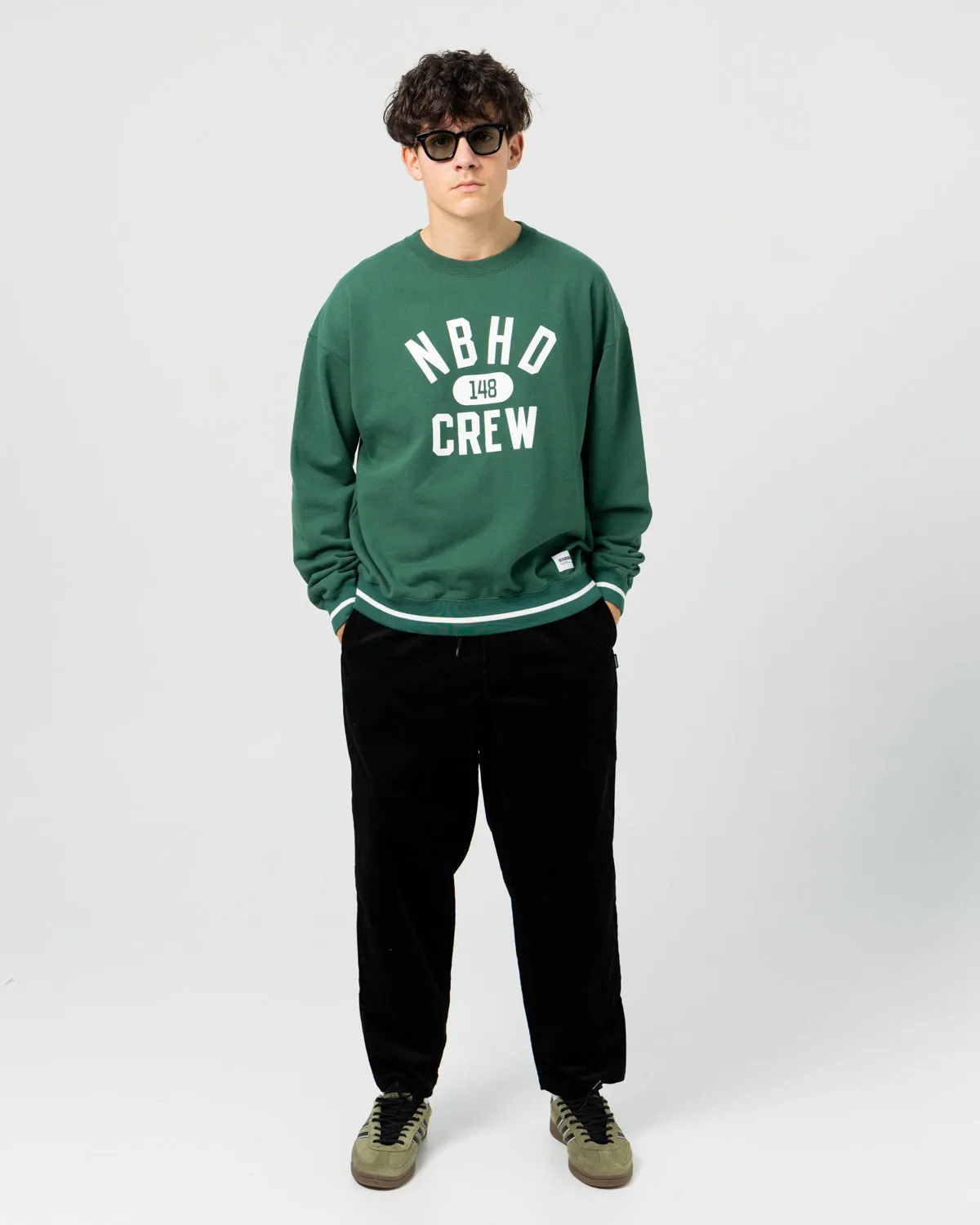 College LS Sweatshirt | Green