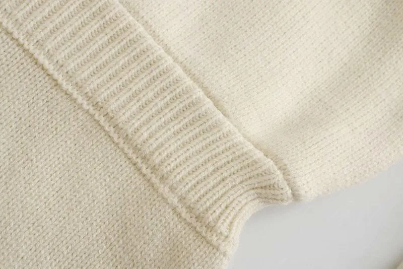 Comfy Single-breasted Knitting Jumpsuit Loungewear