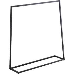 Commercial Clothing Garment Rack Retail Shop Black