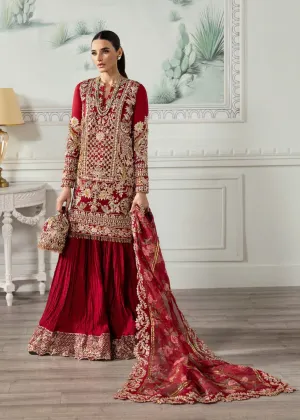 Crimson X Saira Shakira Wedding Collection '24 | CW24-D7