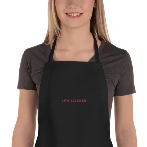 Cum Catcher Embroidered Apron
