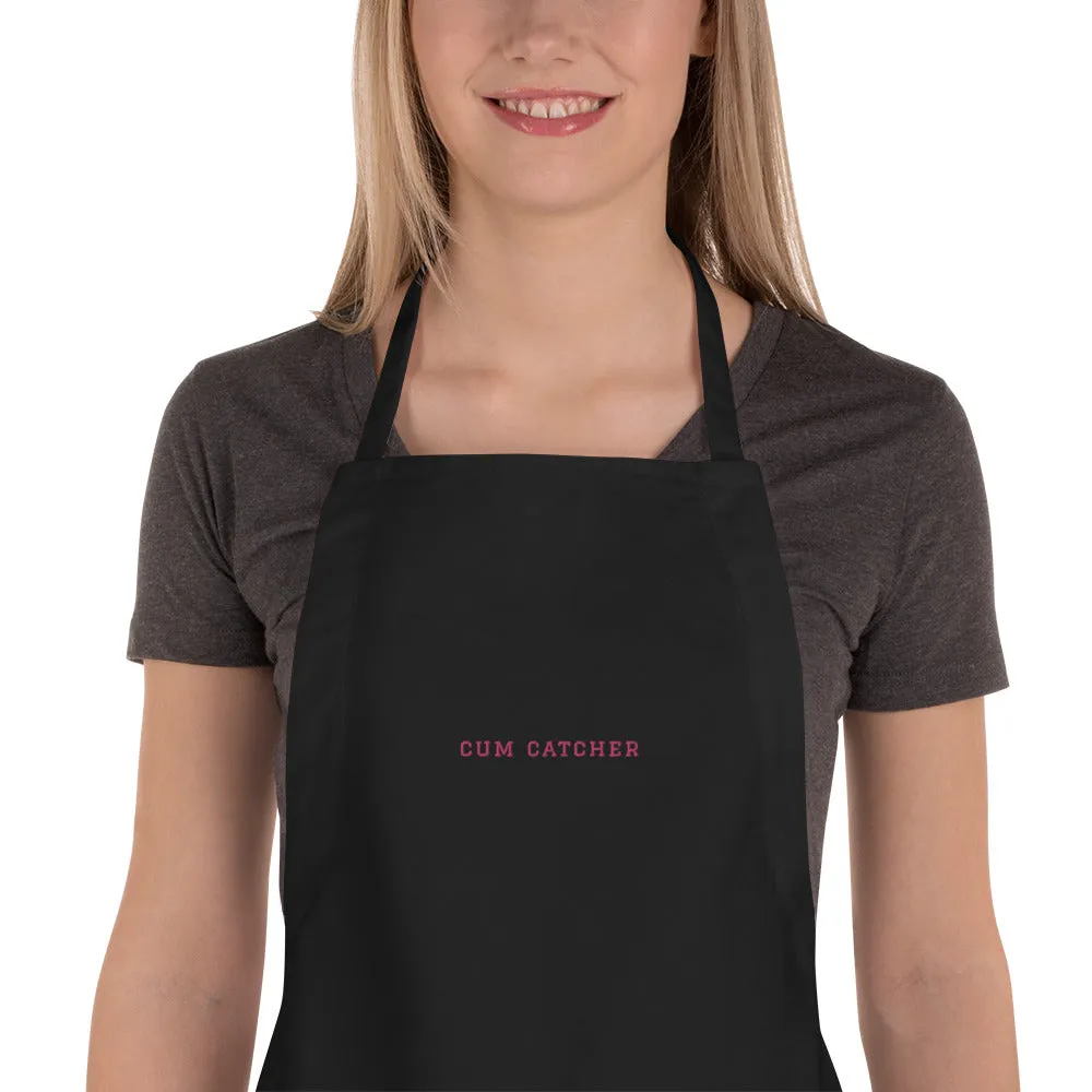 Cum Catcher Embroidered Apron