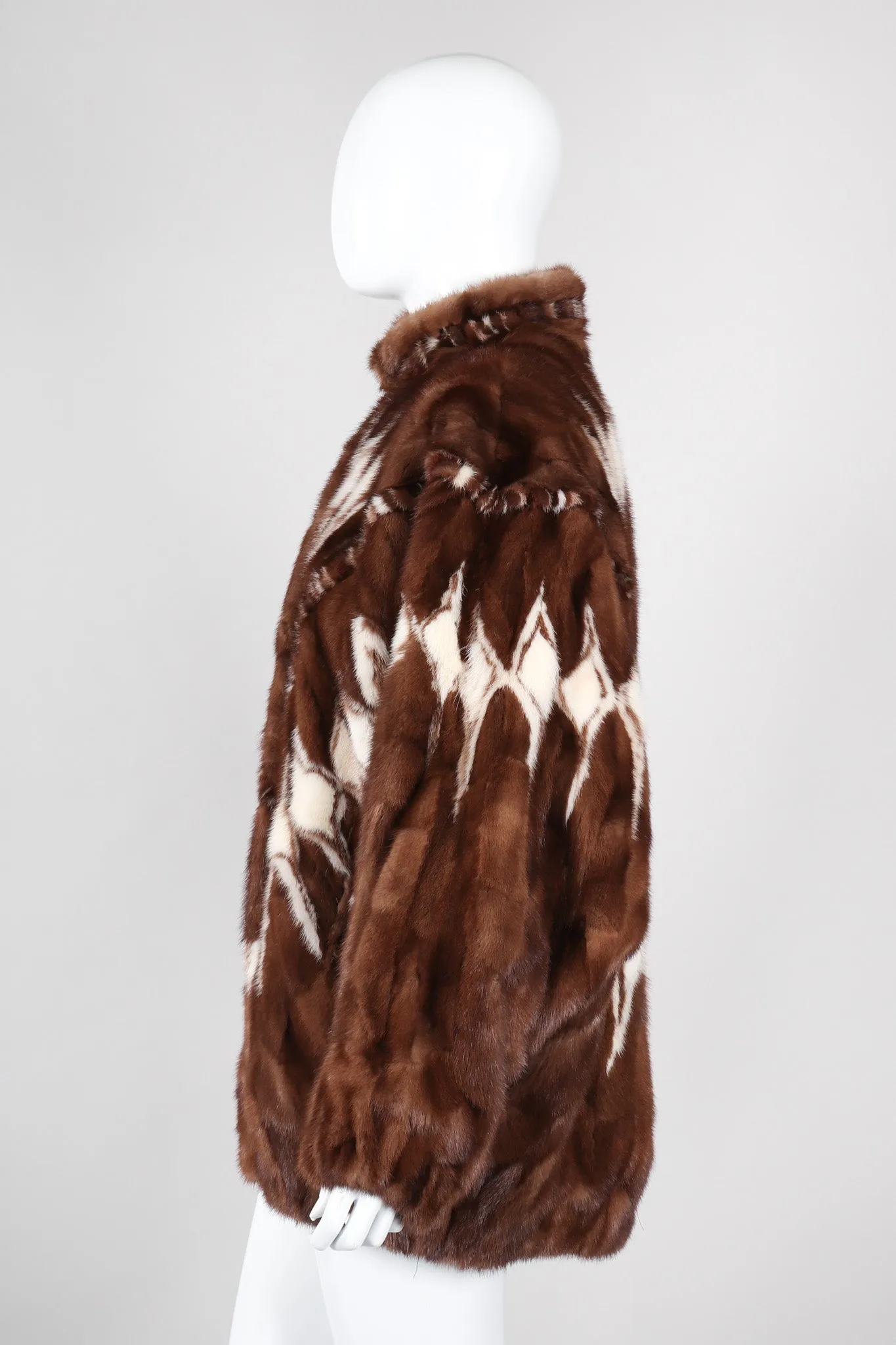 Diamond Mink Coat