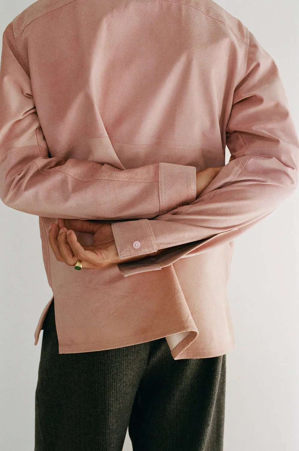 DIMITRIO ZIP SHIRT, ROSEATE