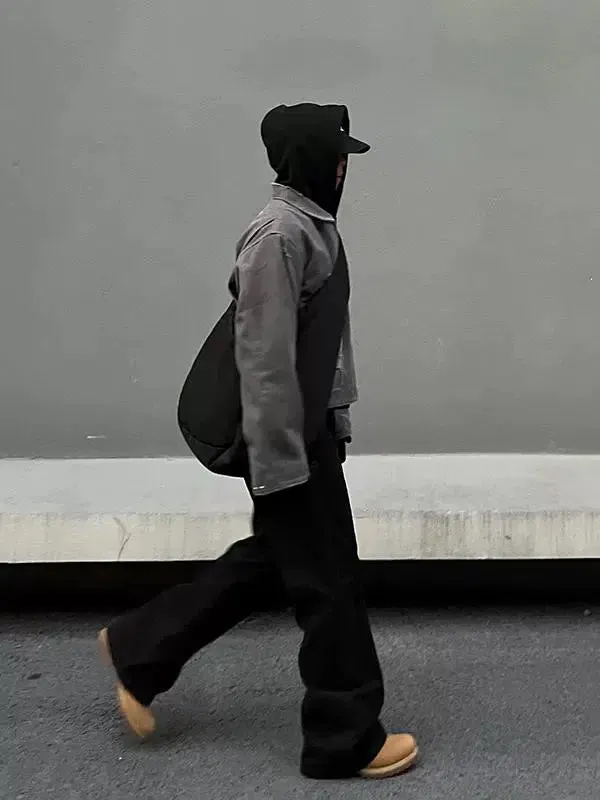 Distressed Pocket Hooded Jacket