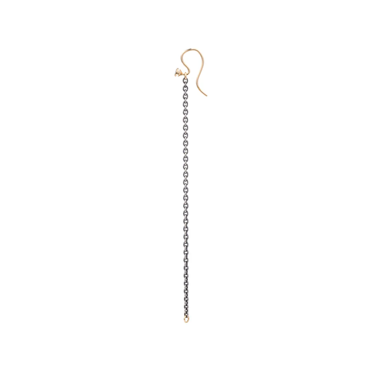 DROSERA  Black Diamond Chain Earinng