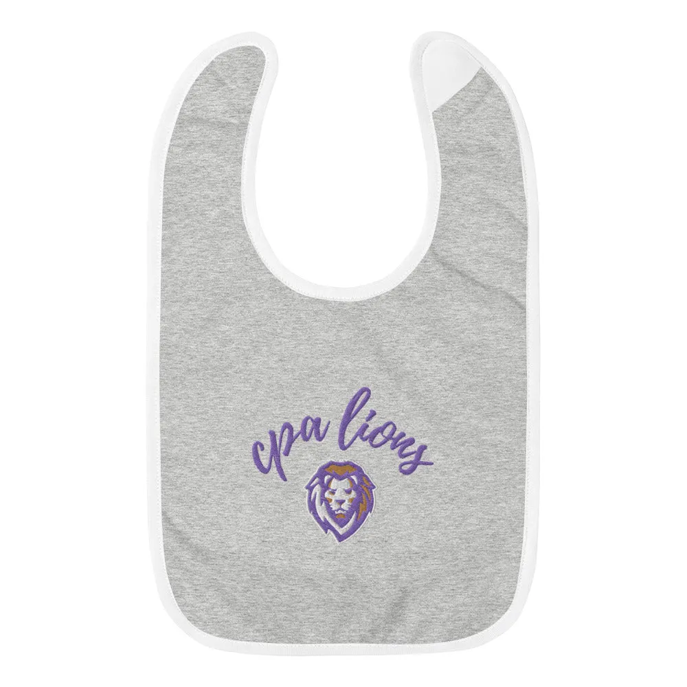 Embroidered Baby Bib