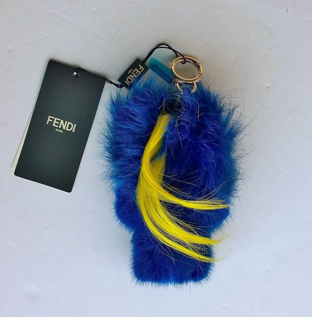 Fendi Fendirumi Bug-Kun Handbag Charm Bag Keyring