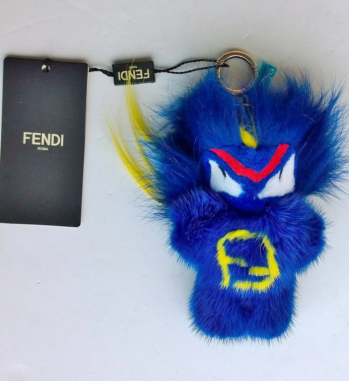 Fendi Fendirumi Bug-Kun Handbag Charm Bag Keyring